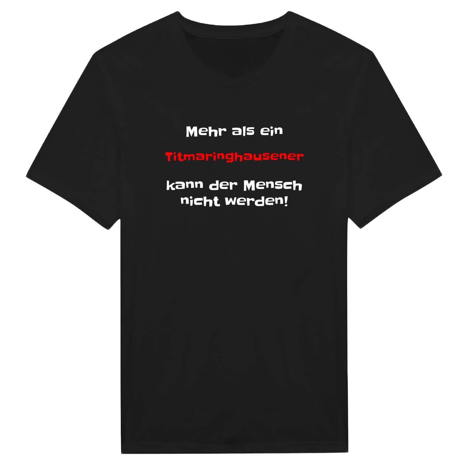 Titmaringhausen T-Shirt »Mehr als ein«