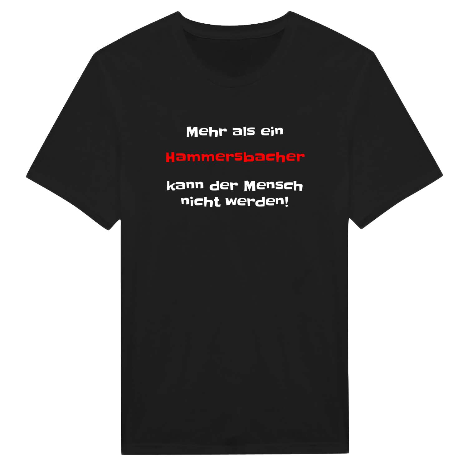 Hammersbach T-Shirt »Mehr als ein«