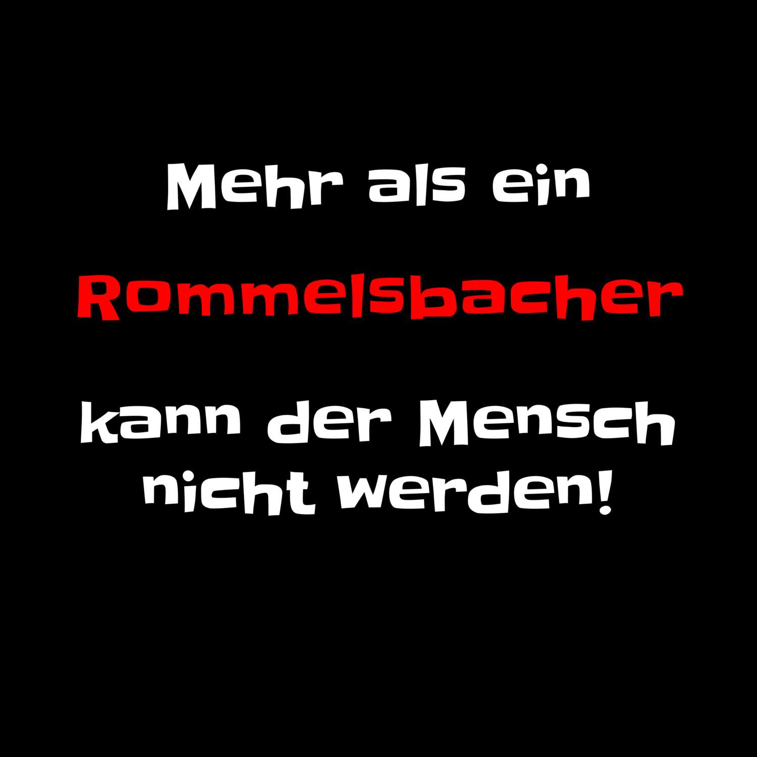Rommelsbach T-Shirt »Mehr als ein«