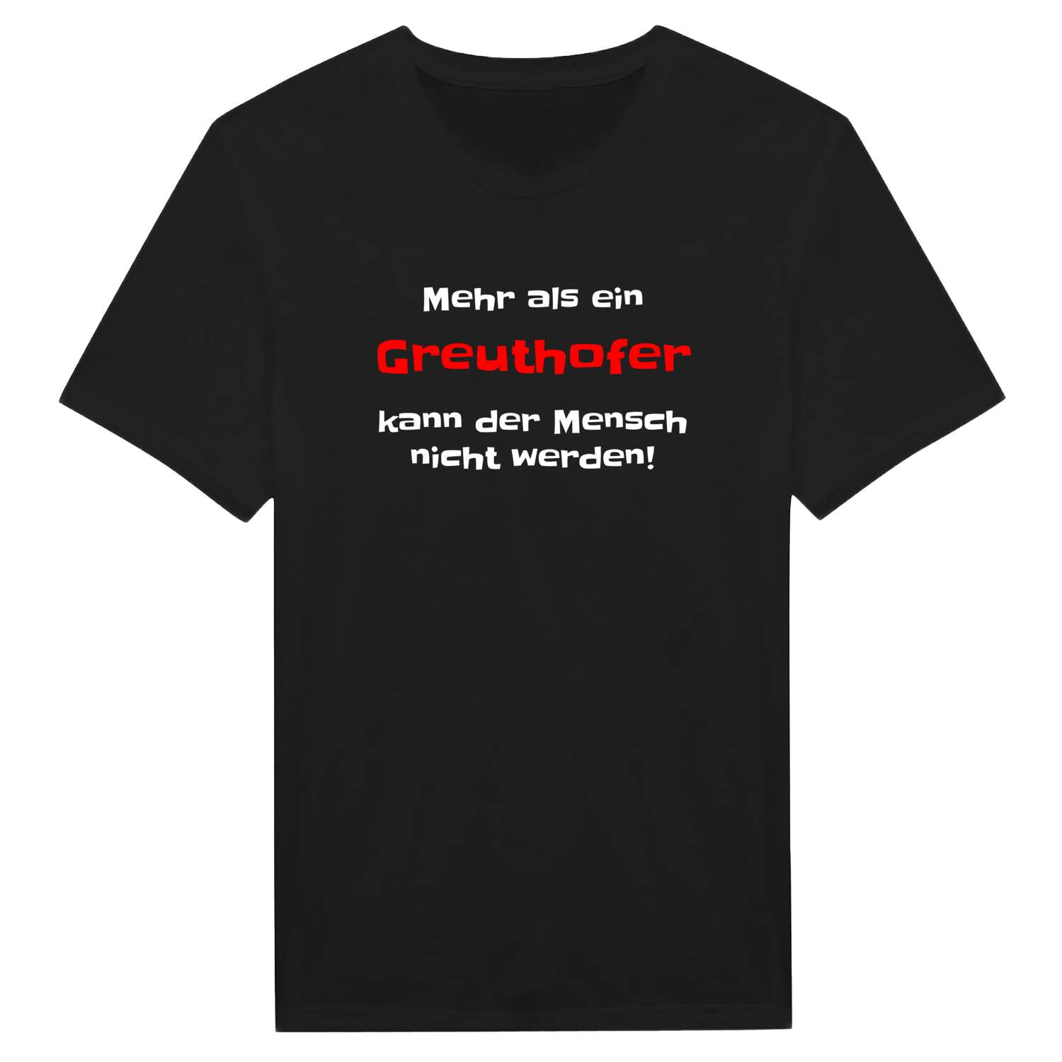 Greuthof T-Shirt »Mehr als ein«