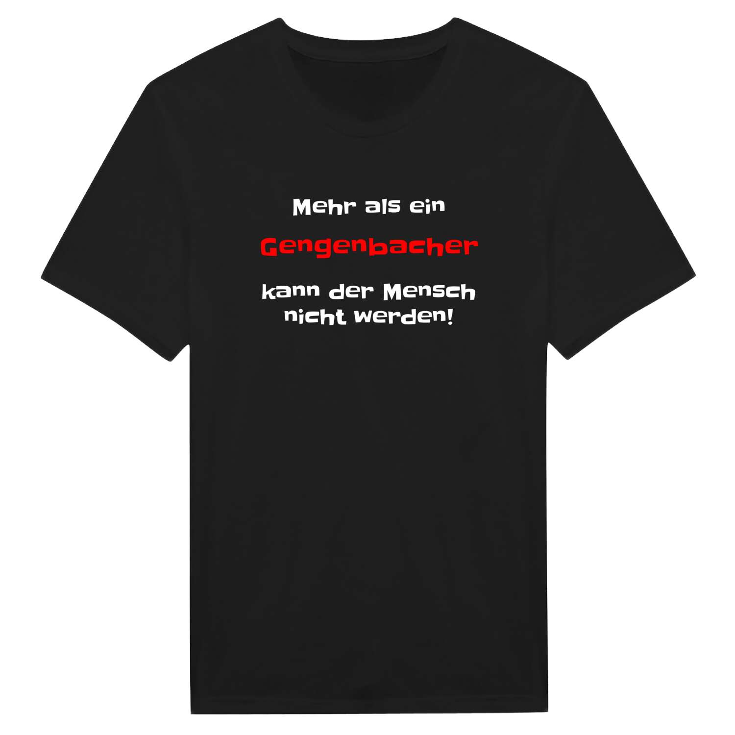 Gengenbach T-Shirt »Mehr als ein«