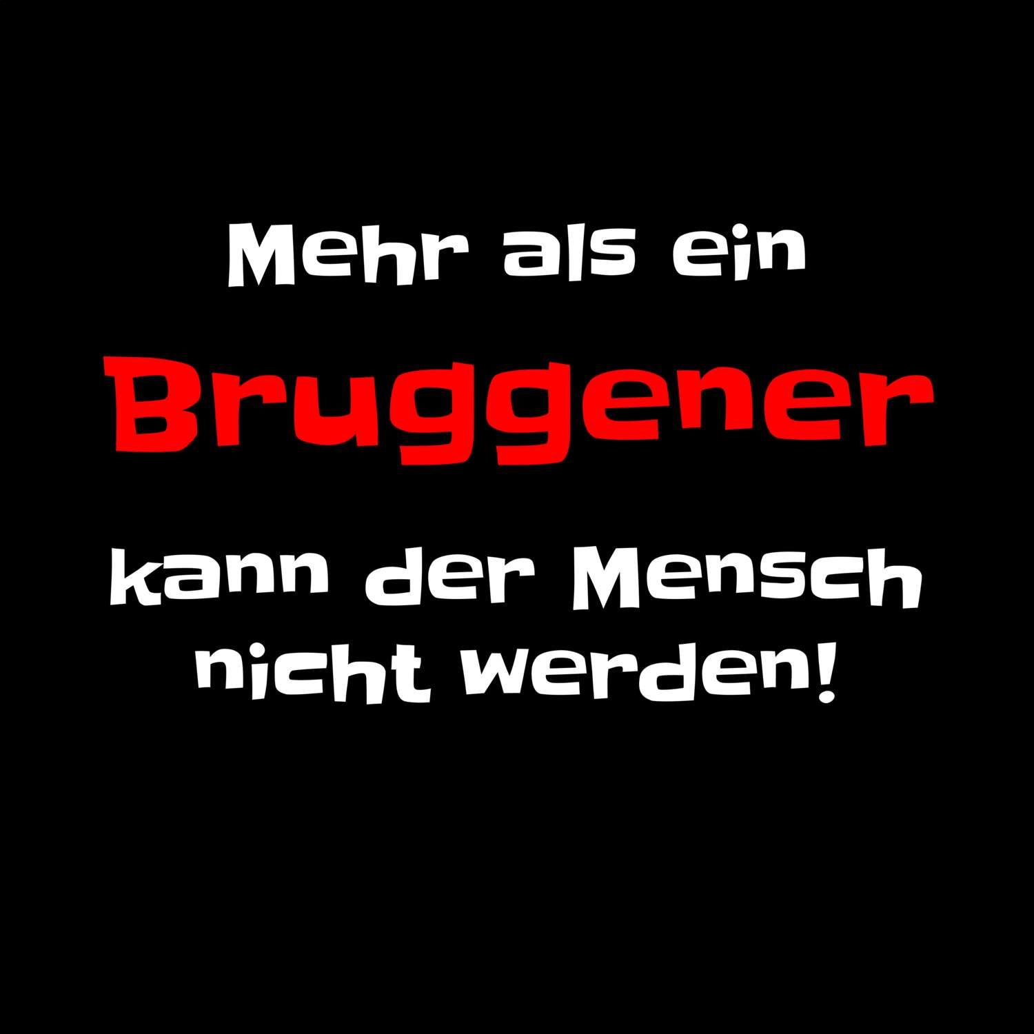 Bruggen T-Shirt »Mehr als ein«