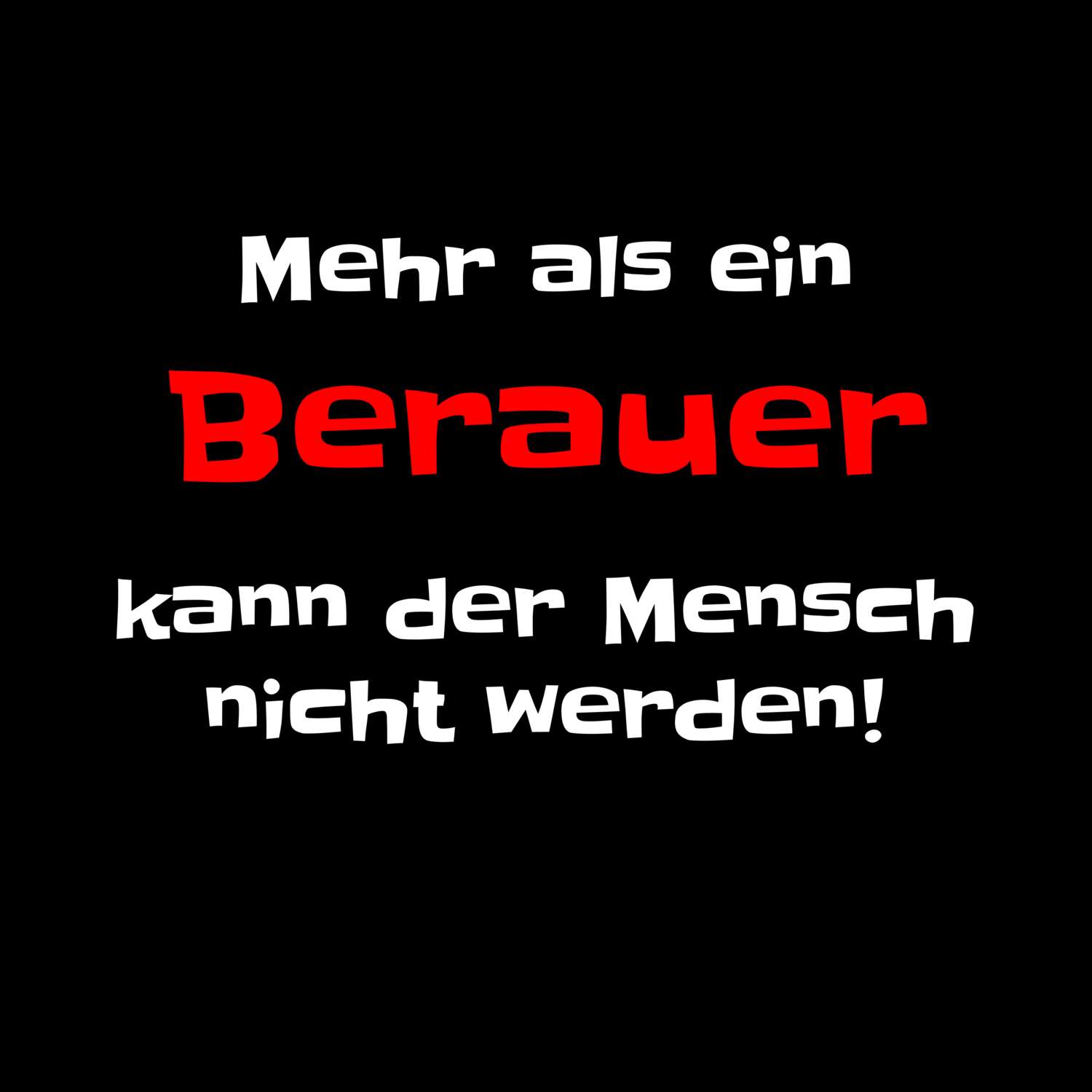 Berau T-Shirt »Mehr als ein«