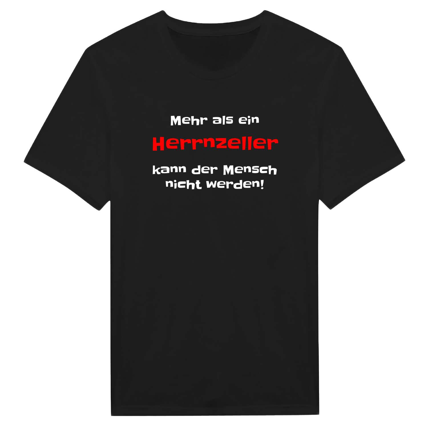 Herrnzell T-Shirt »Mehr als ein«