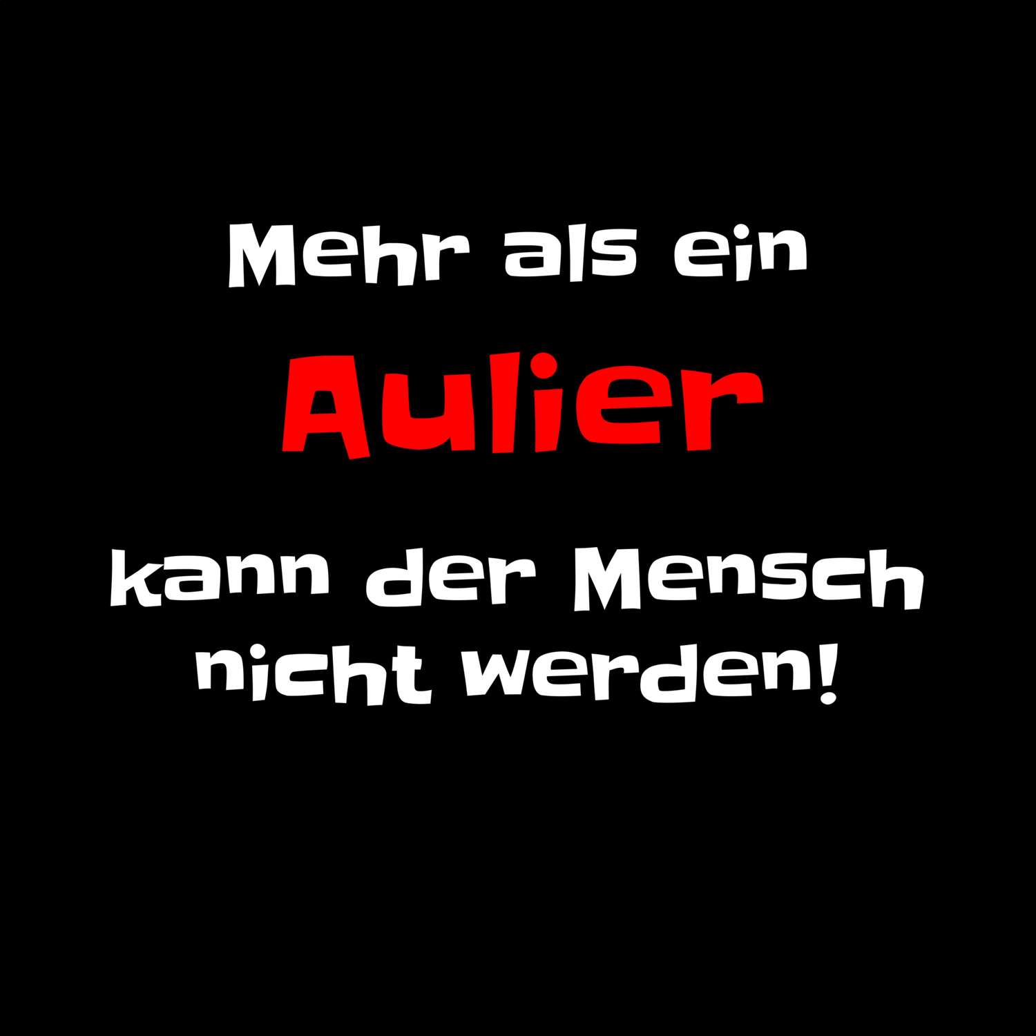 Auli T-Shirt »Mehr als ein«