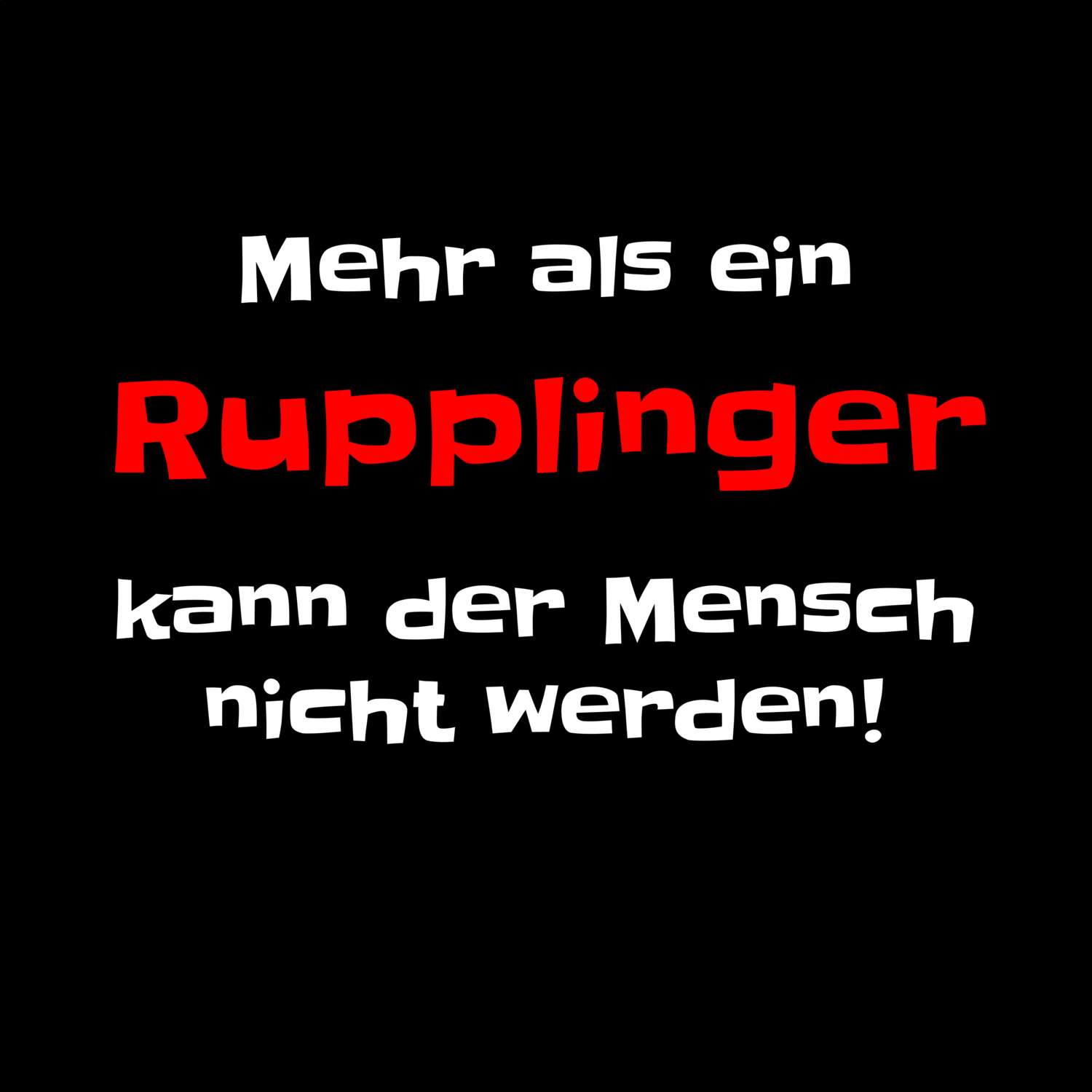 Ruppling T-Shirt »Mehr als ein«