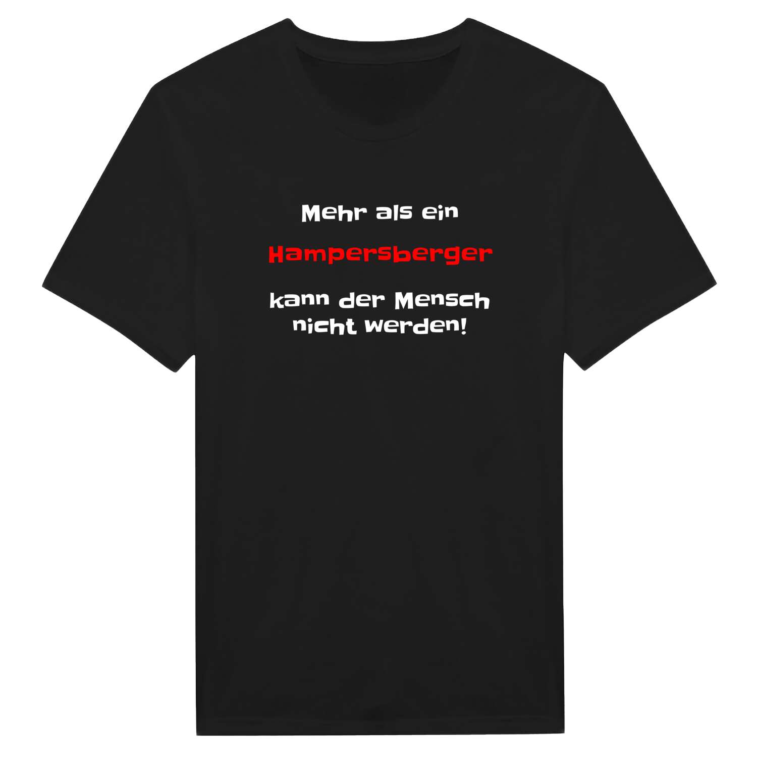 Hampersberg T-Shirt »Mehr als ein«