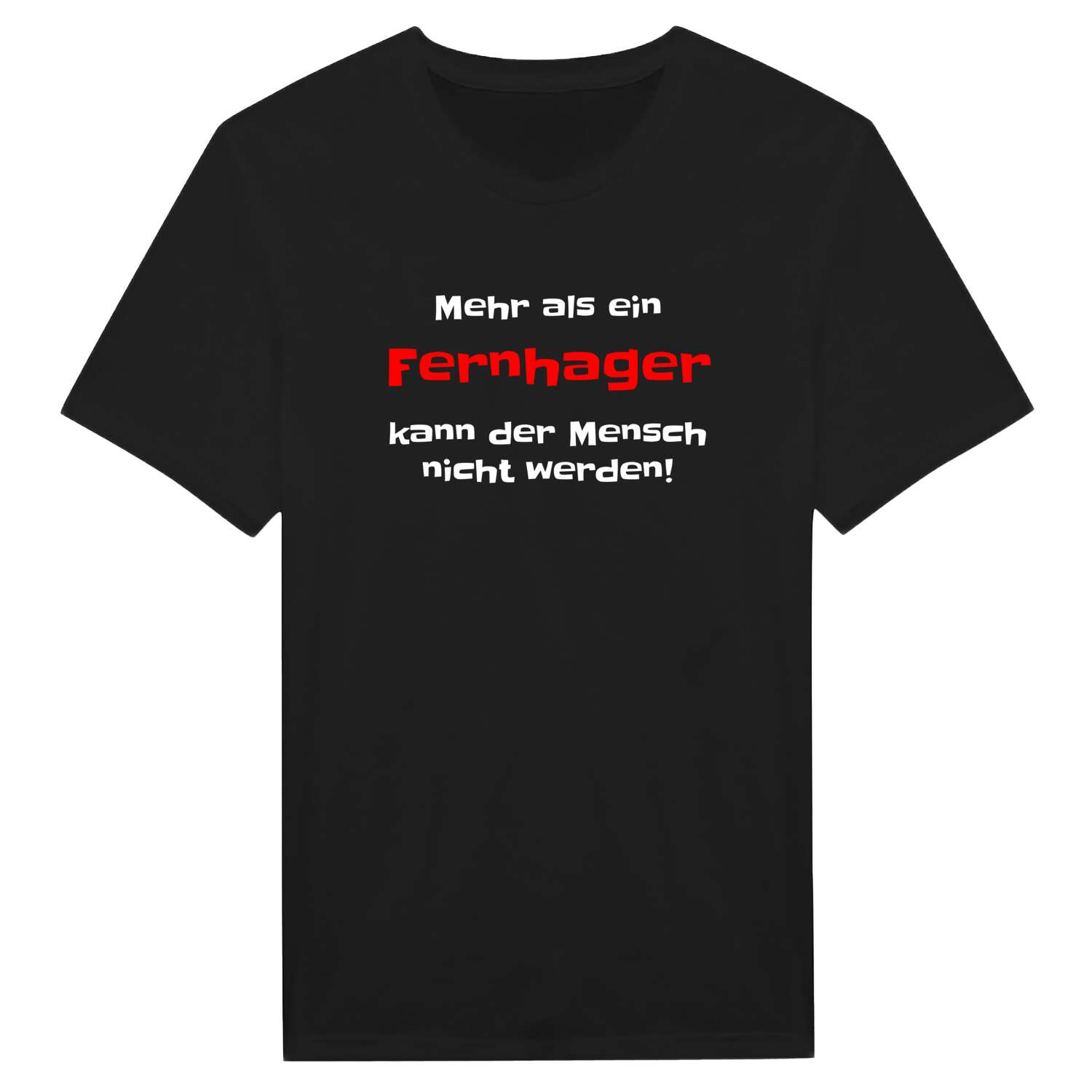 Fernhag T-Shirt »Mehr als ein«