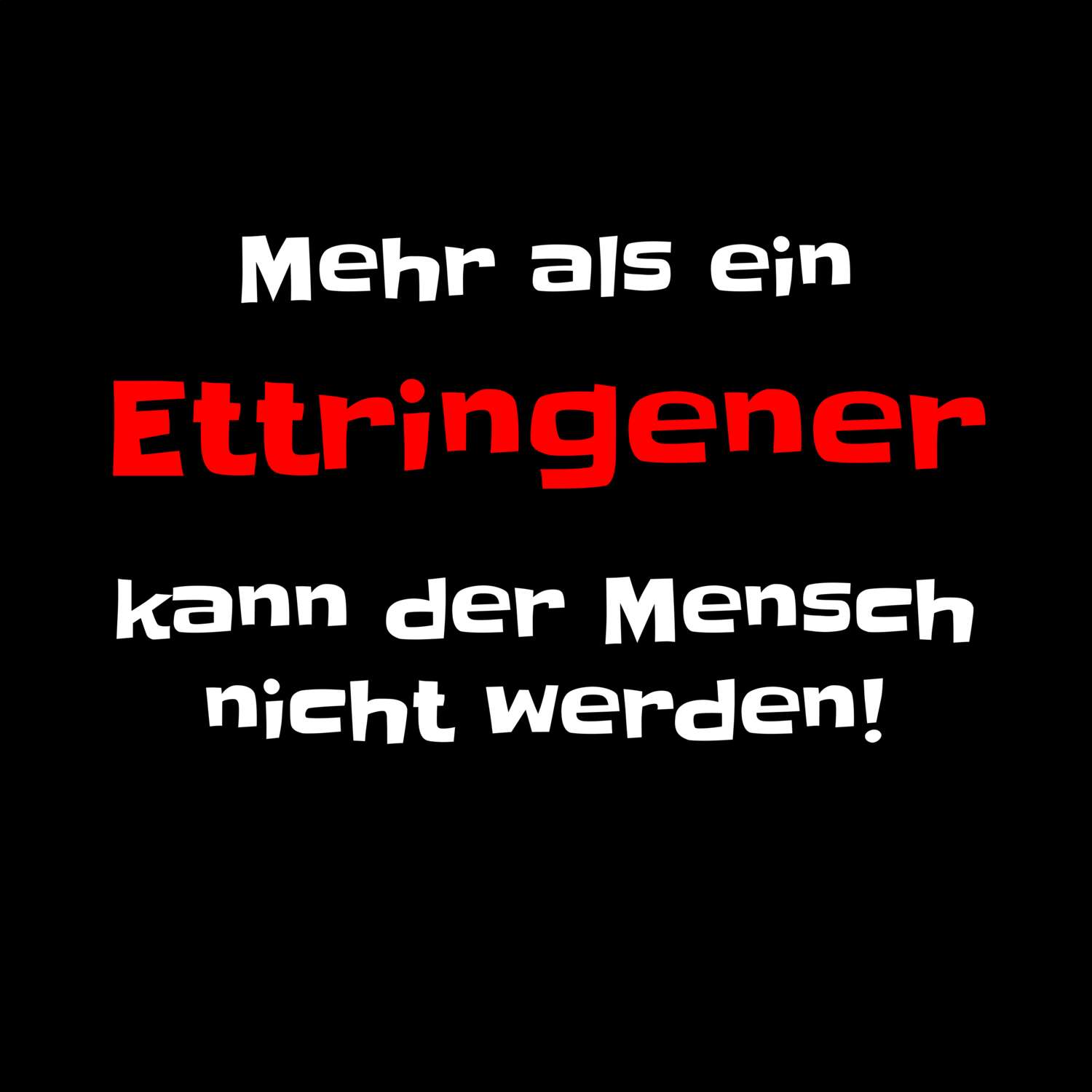 Ettringen T-Shirt »Mehr als ein«