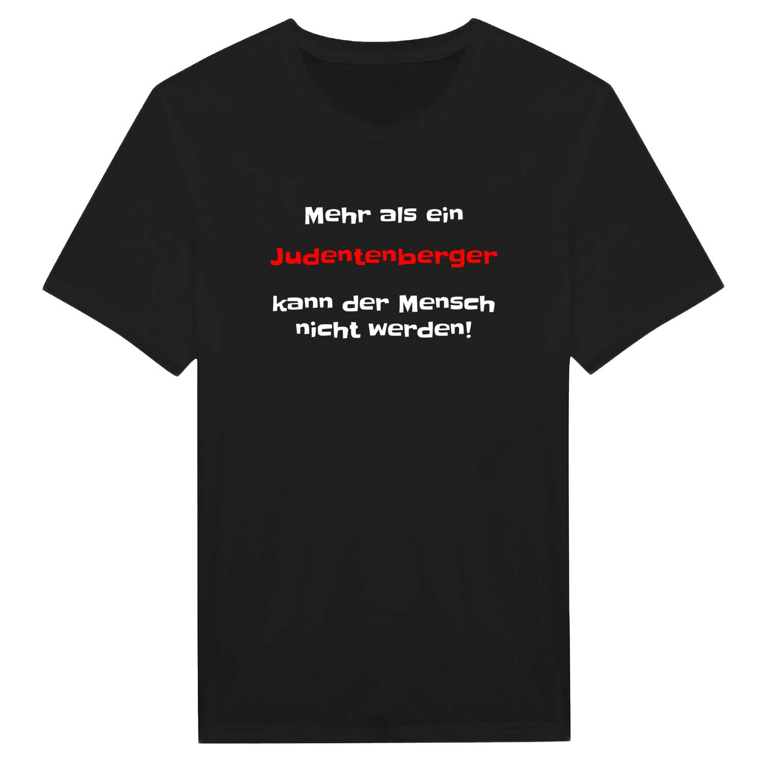 Judentenberg T-Shirt »Mehr als ein«