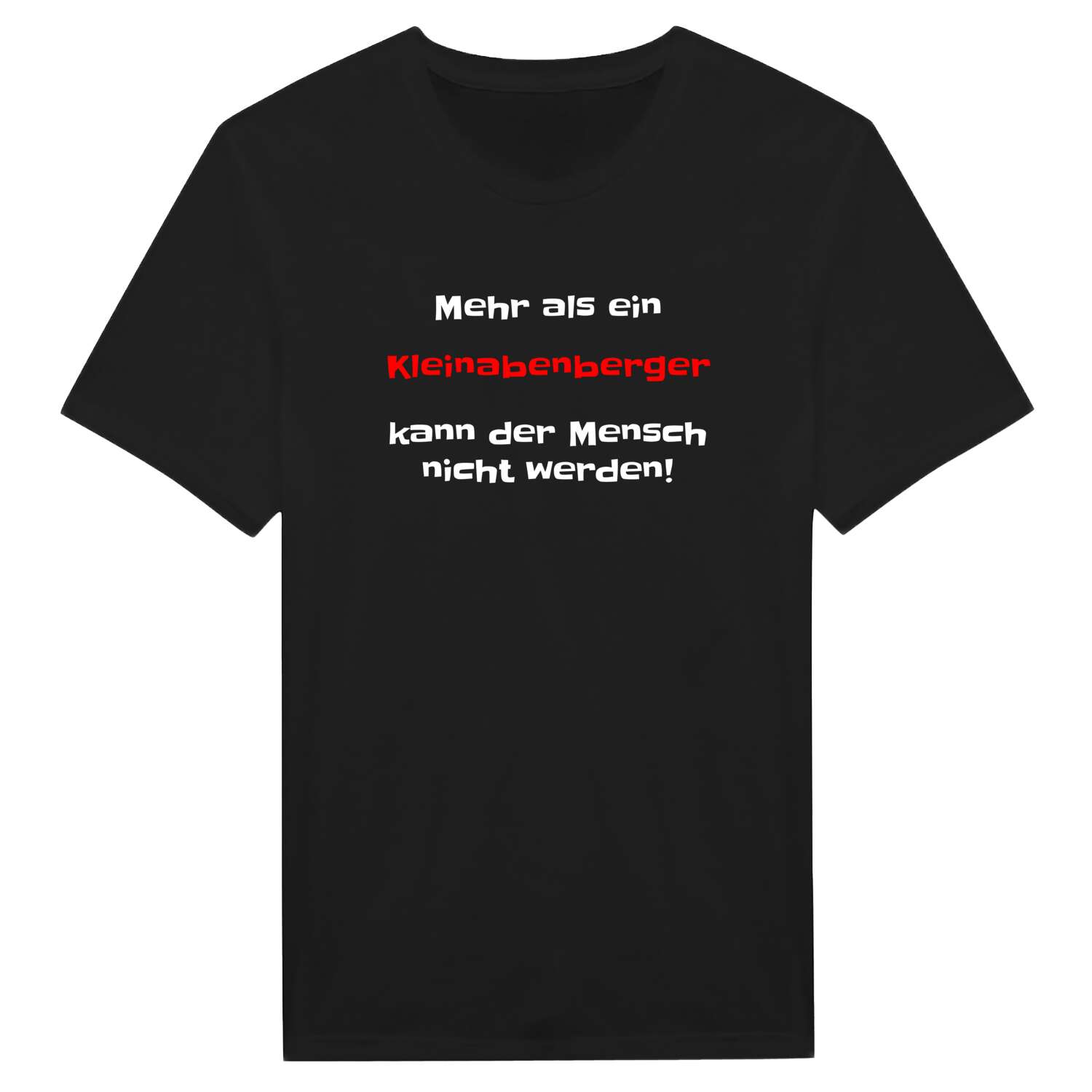 Kleinabenberg T-Shirt »Mehr als ein«