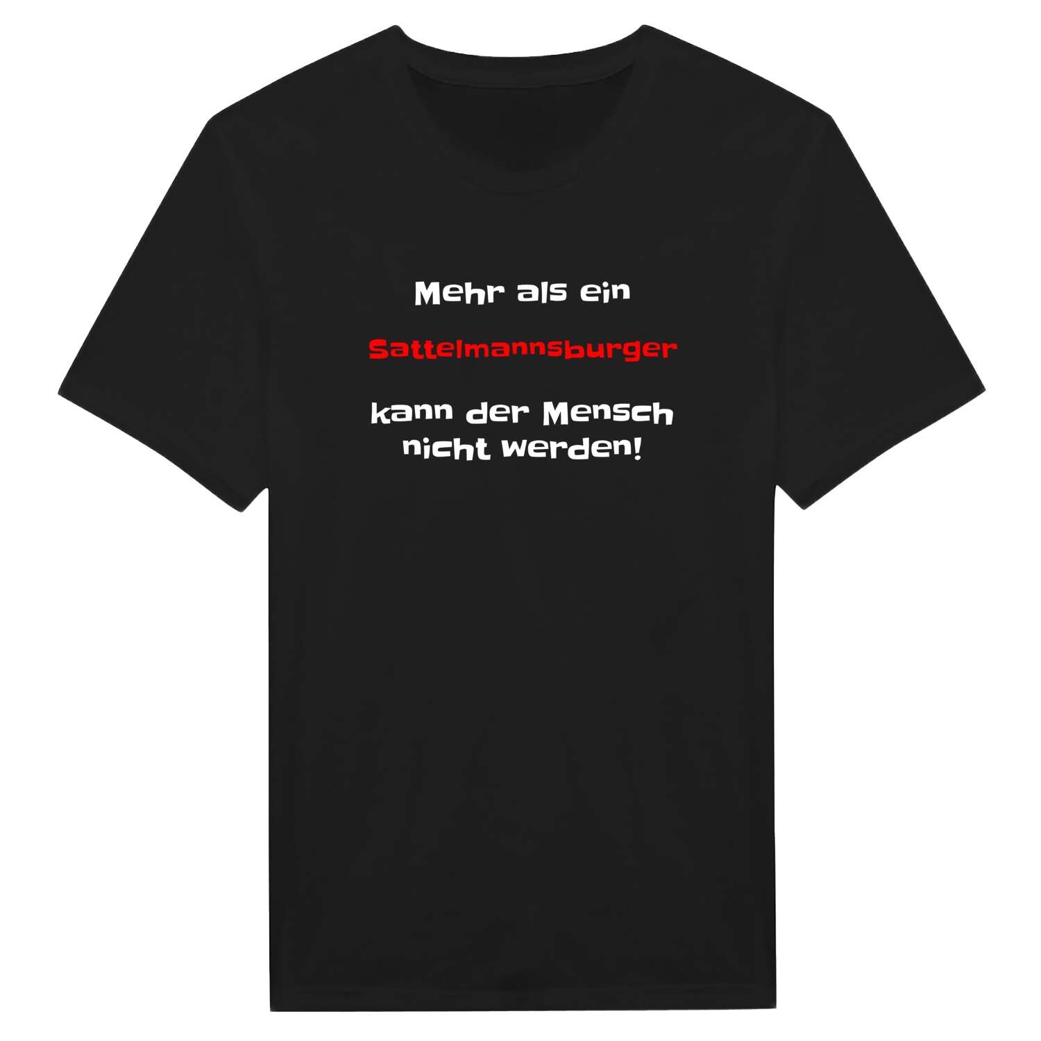 Sattelmannsburg T-Shirt »Mehr als ein«