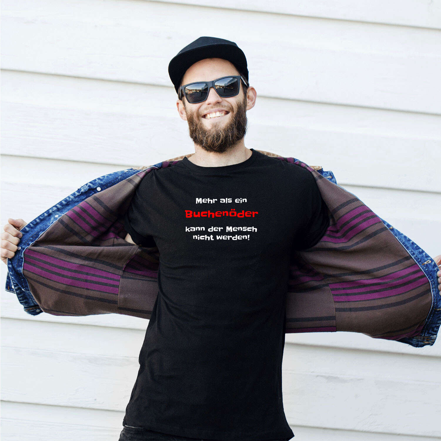 T-Shirt »Mehr als ein« für den Ort »Buchenöd«