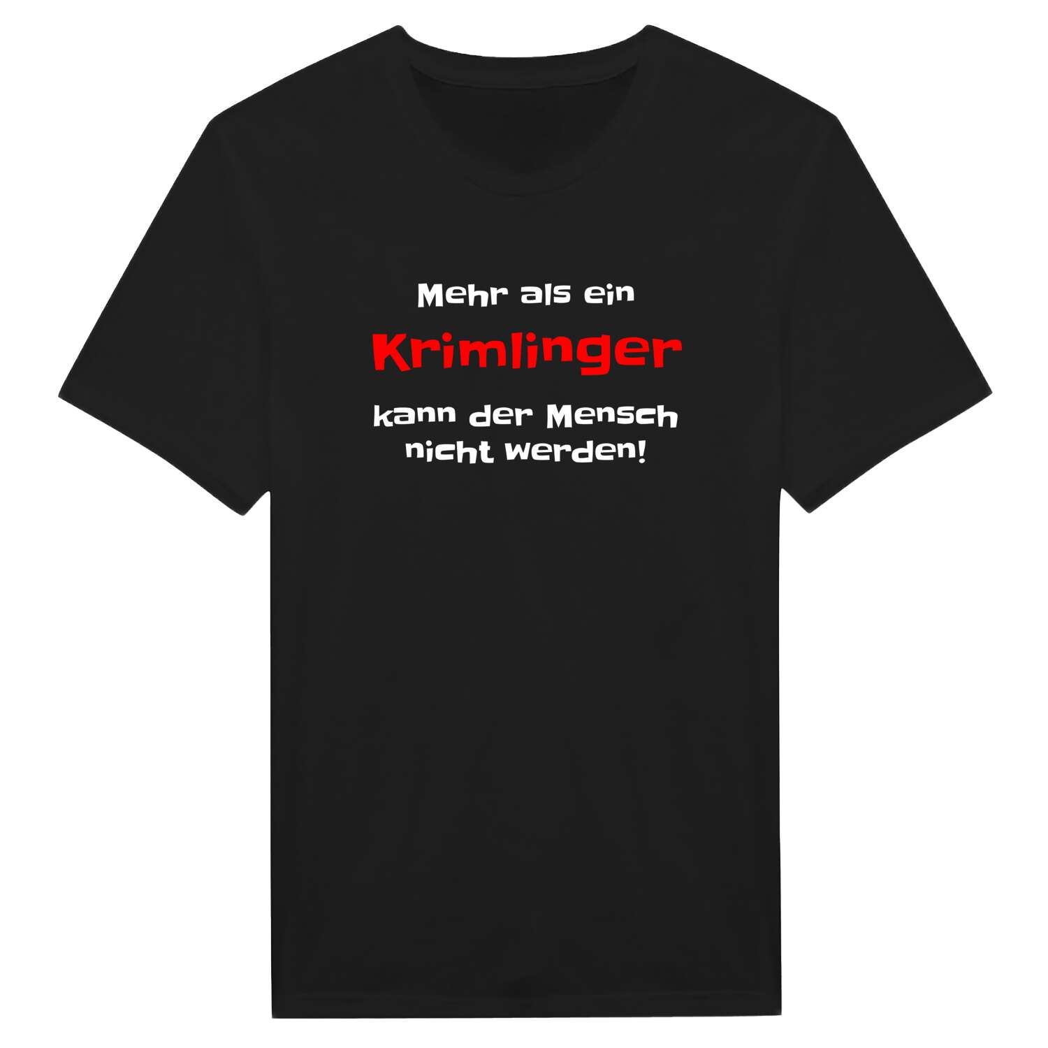 Krimling T-Shirt »Mehr als ein«