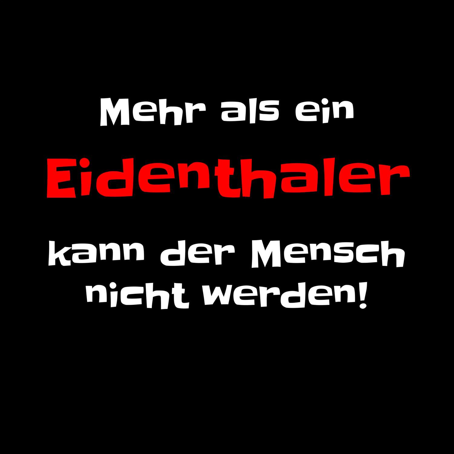 Eidenthal T-Shirt »Mehr als ein«