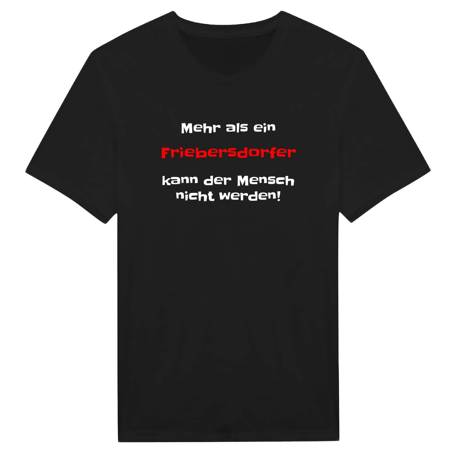 Friebersdorf T-Shirt »Mehr als ein«