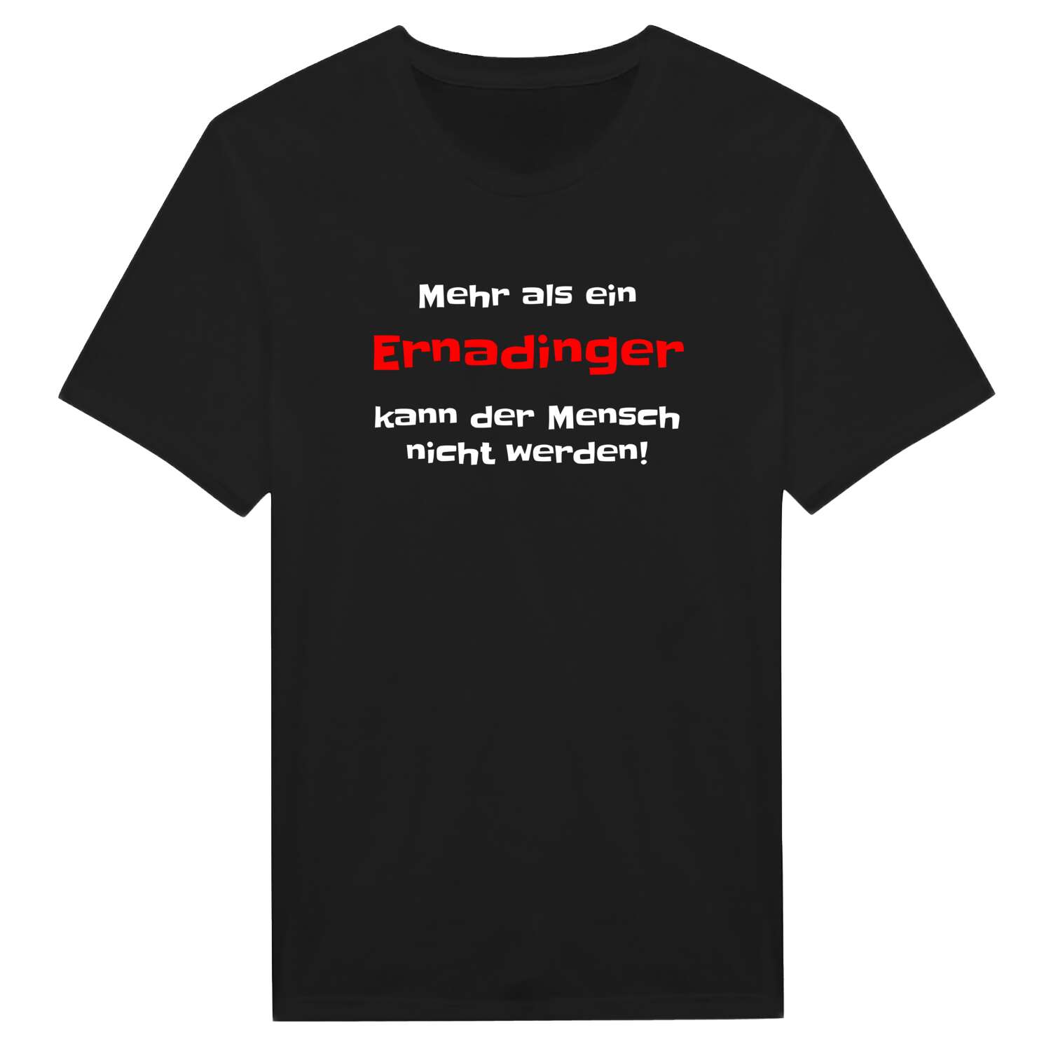 Ernading T-Shirt »Mehr als ein«