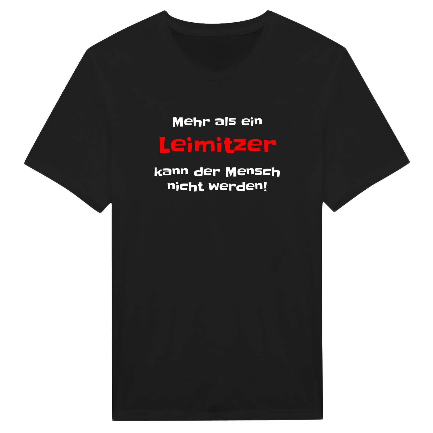Leimitz T-Shirt »Mehr als ein«