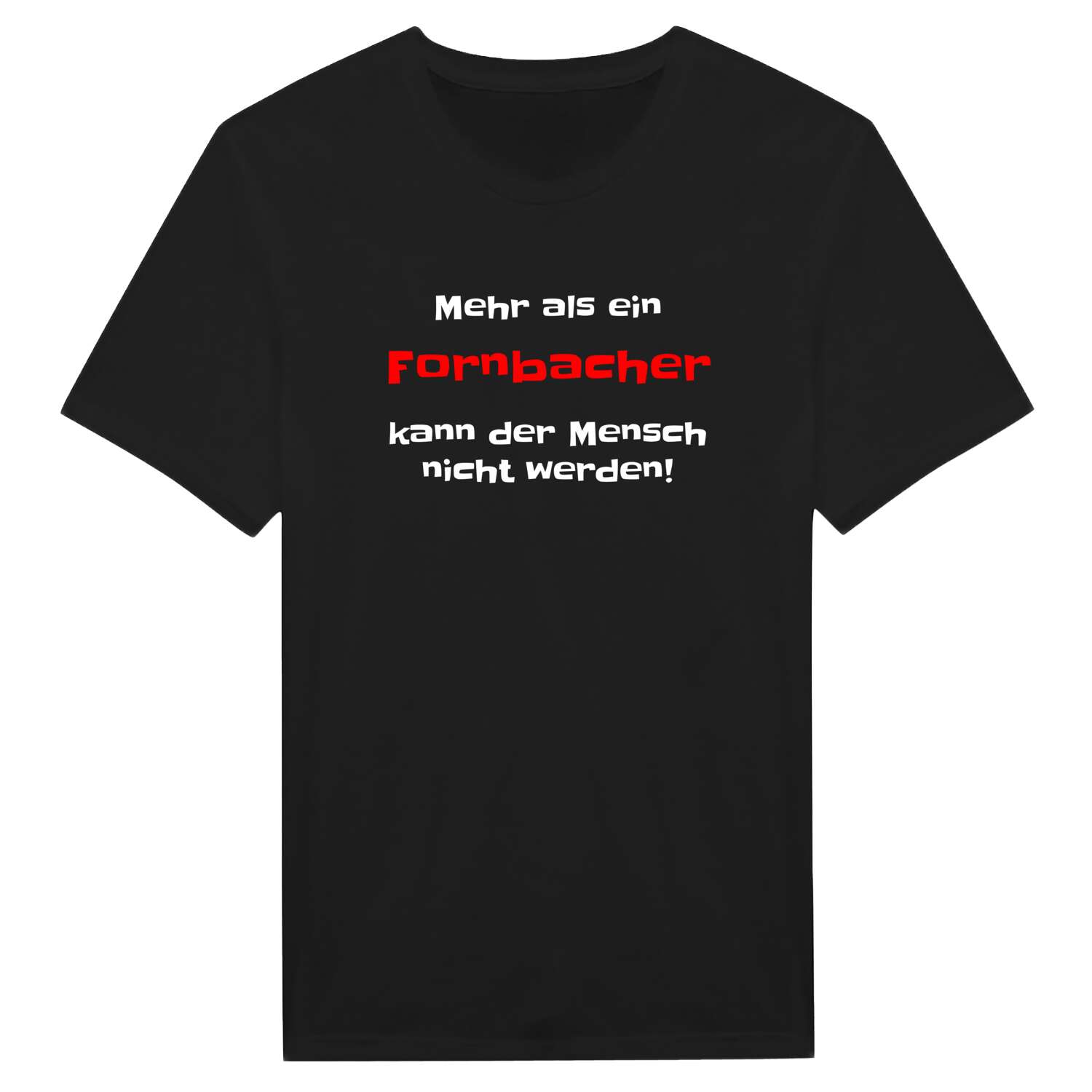 Fornbach T-Shirt »Mehr als ein«