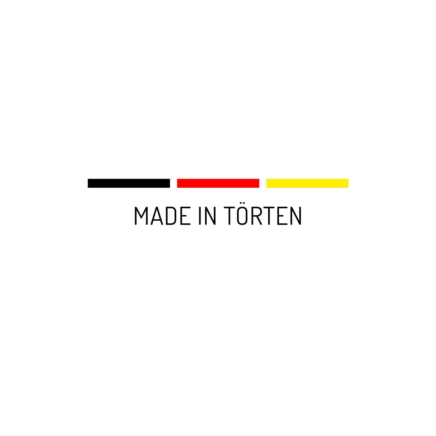 T-Shirt für Ort »Törten«, Design »Made in«