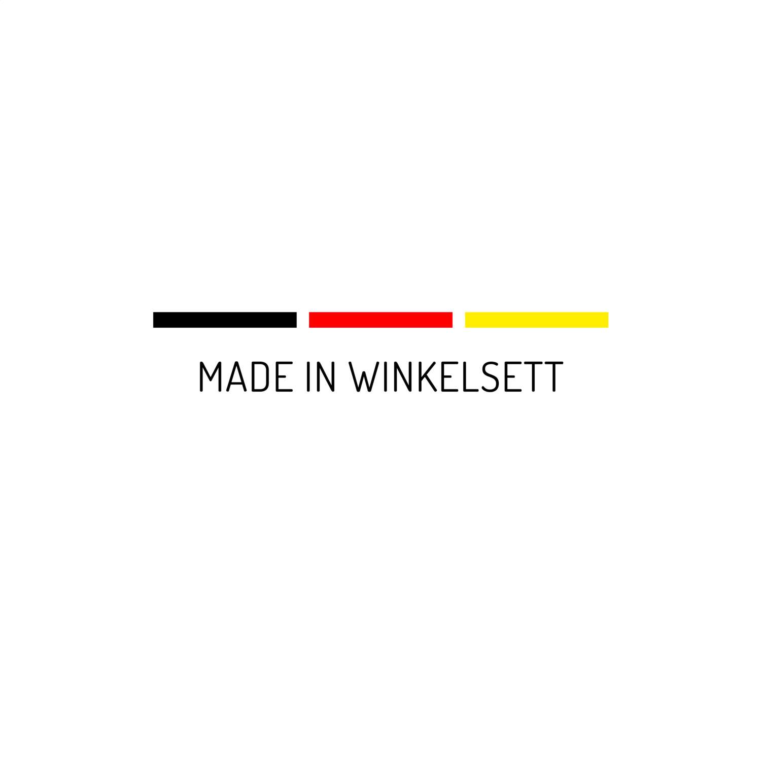 T-Shirt für Ort »Winkelsett«, Design »Made in«