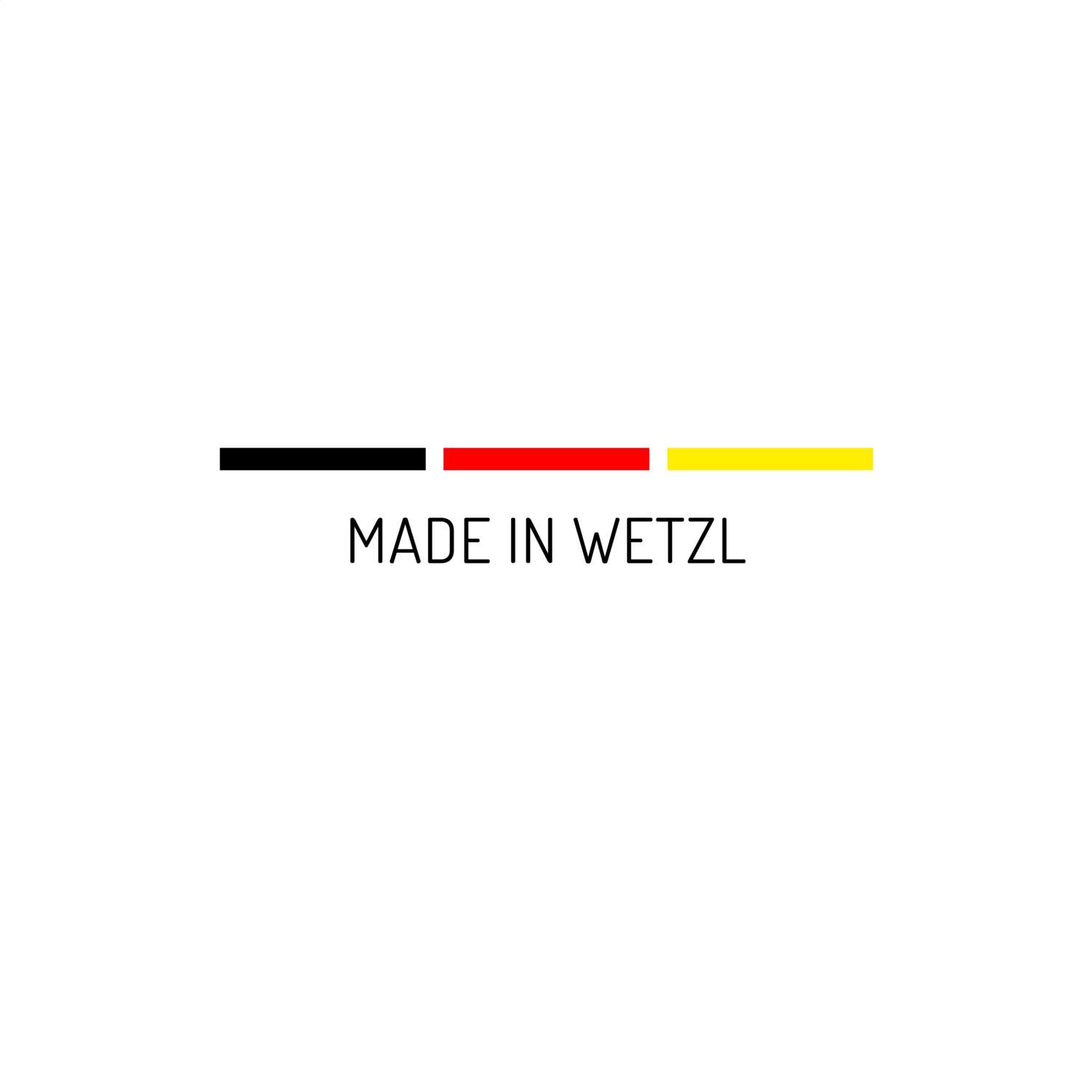 T-Shirt für Ort »Wetzl«, Design »Made in«