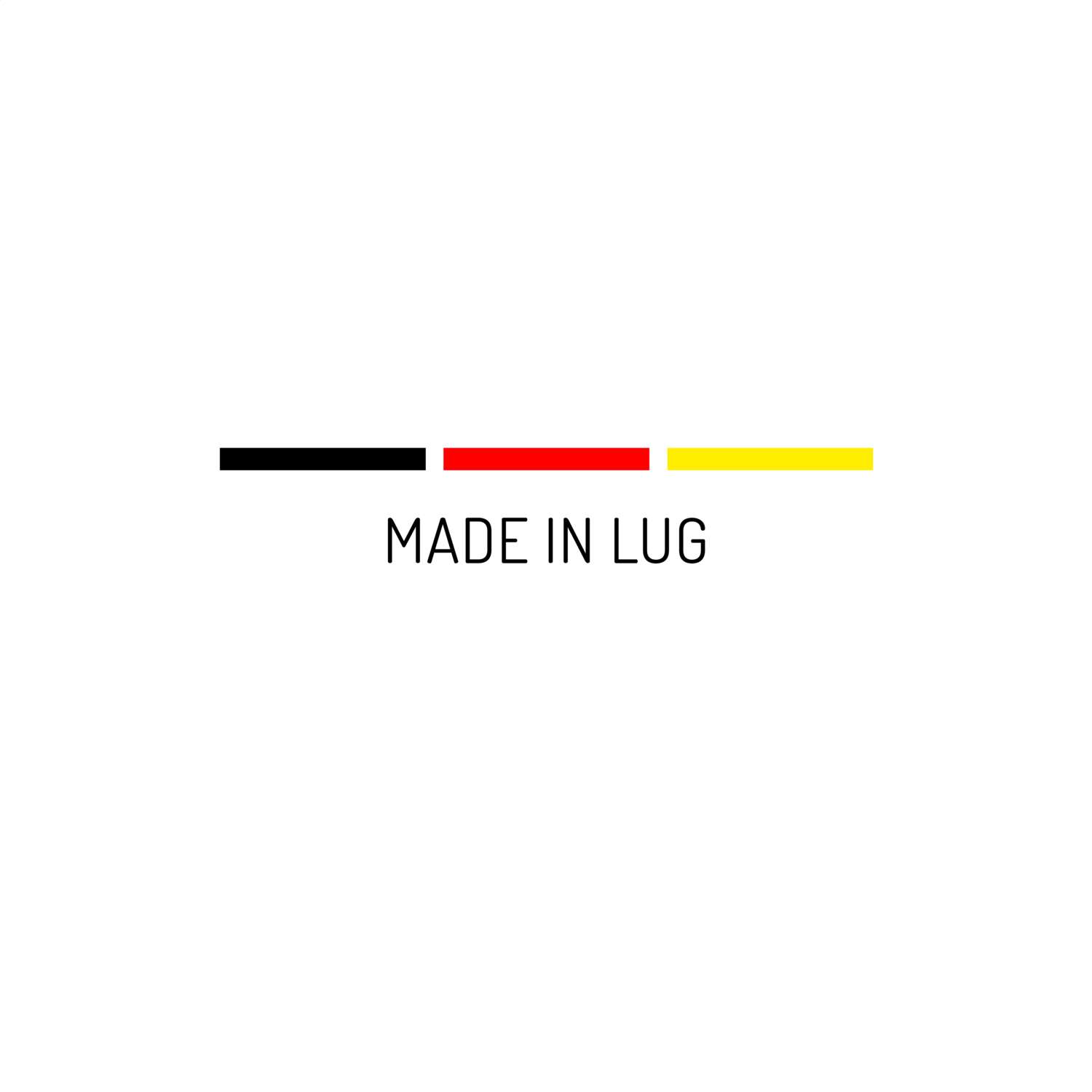 T-Shirt für Ort »Lug«, Design »Made in«