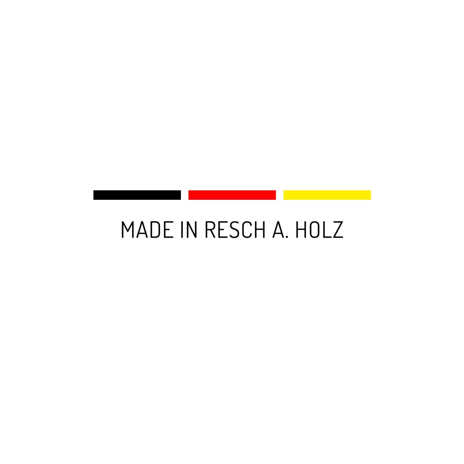 T-Shirt für Ort »Resch a. Holz«, Design »Made in«
