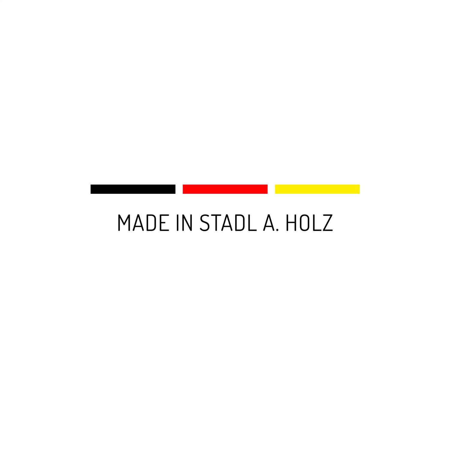T-Shirt für Ort »Stadl a. Holz«, Design »Made in«