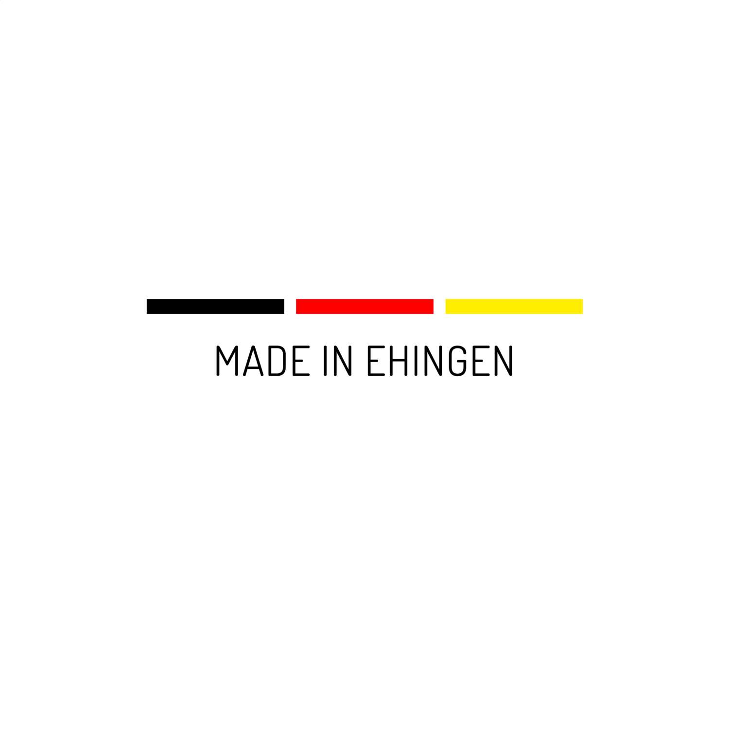 T-Shirt für Ort »Ehingen«, Design »Made in«