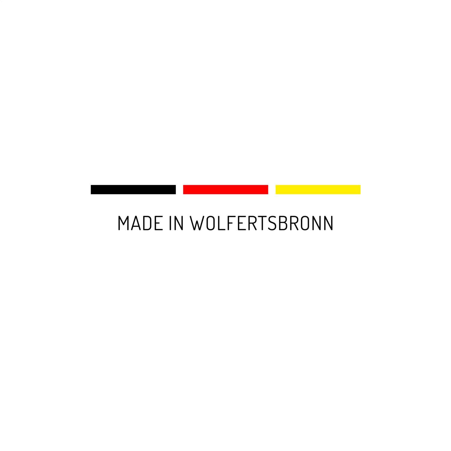 T-Shirt für Ort »Wolfertsbronn«, Design »Made in«