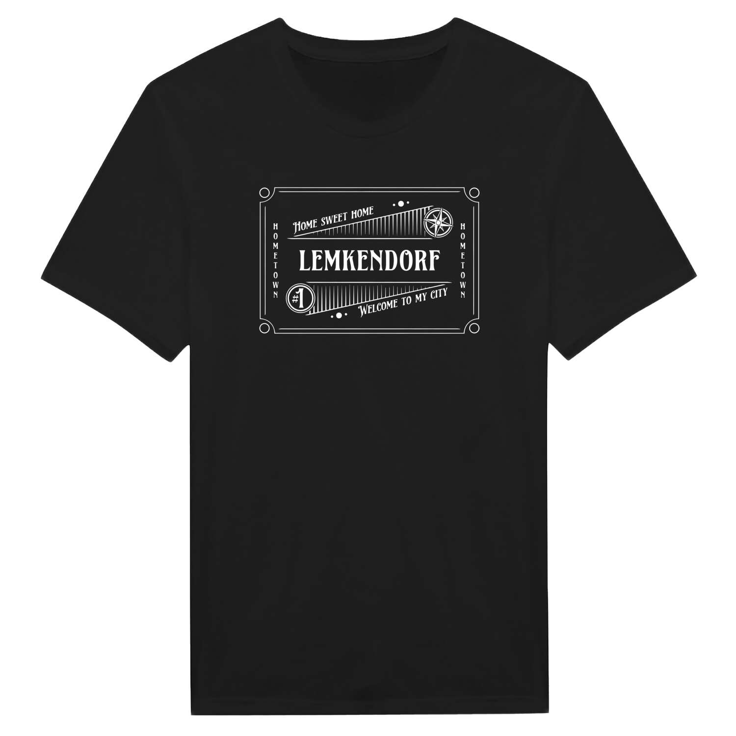 T-Shirt »Rockabilly« für den Ort »Lemkendorf«