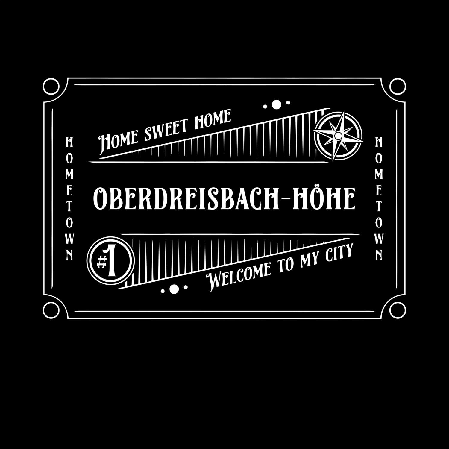 T-Shirt »Rockabilly« für den Ort »Oberdreisbach-Höhe«