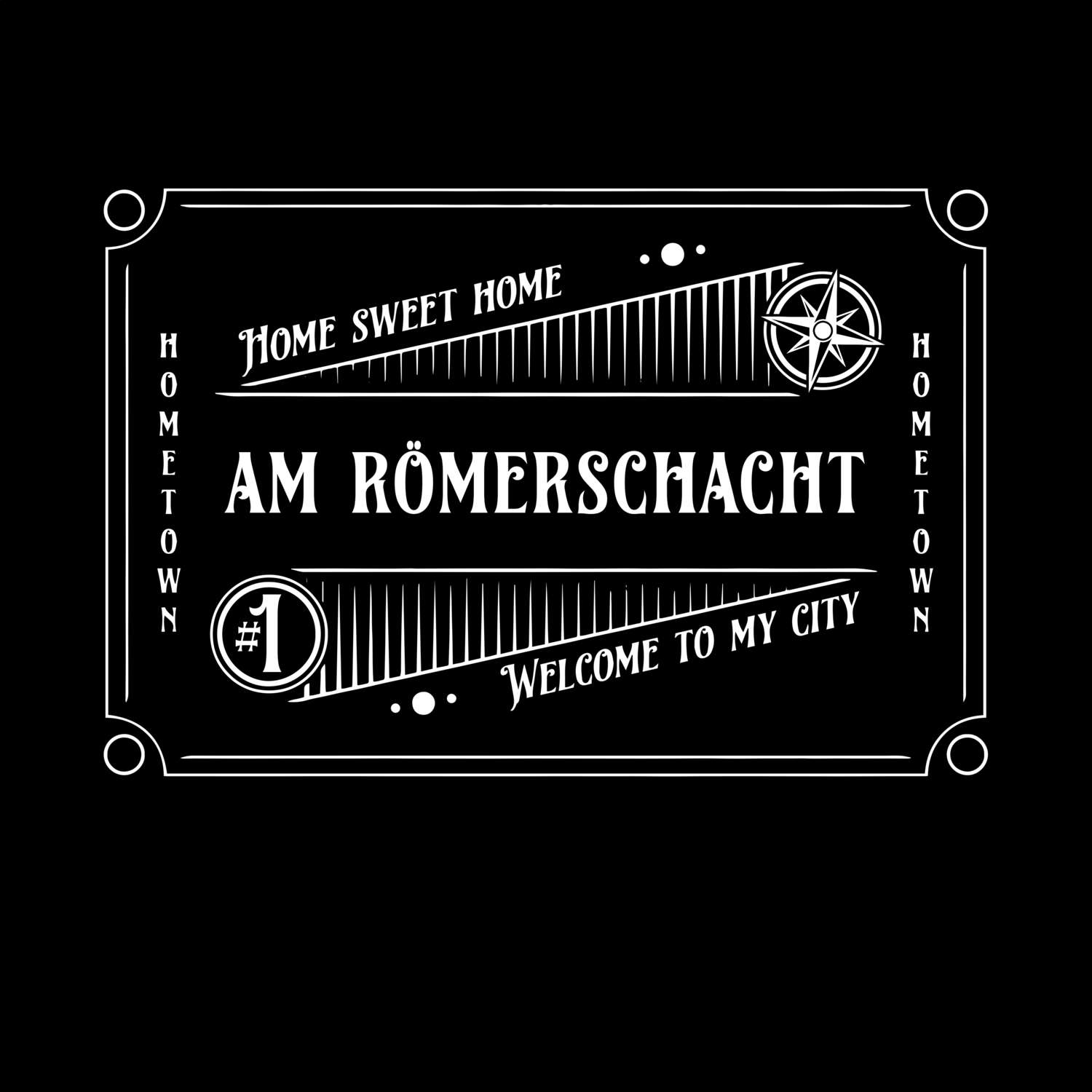 T-Shirt »Rockabilly« für den Ort »Am Römerschacht«