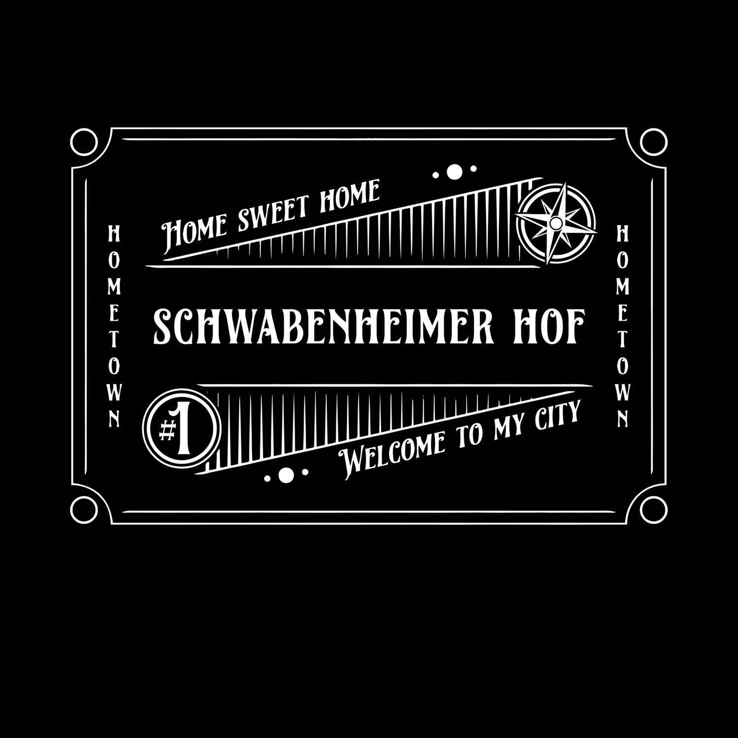 T-Shirt »Rockabilly« für den Ort »Schwabenheimer Hof«
