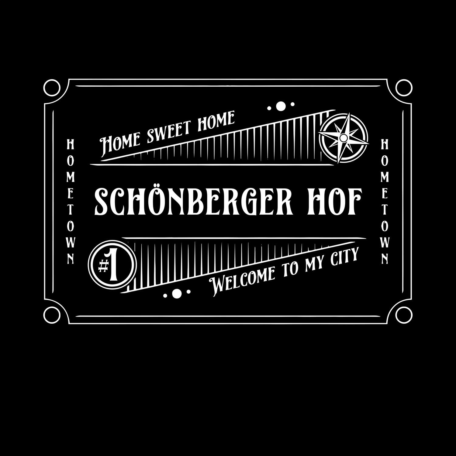 T-Shirt »Rockabilly« für den Ort »Schönberger Hof«