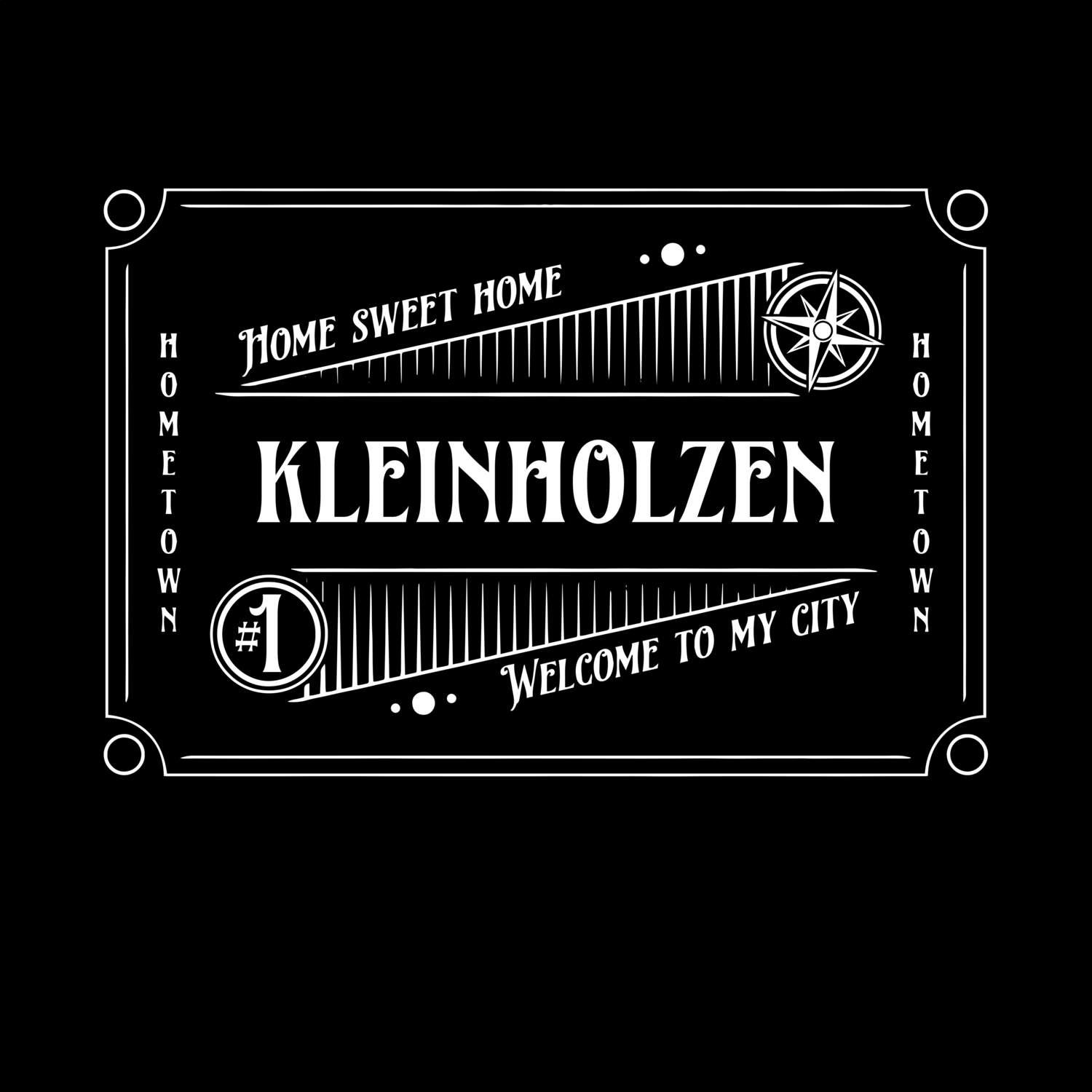 T-Shirt »Rockabilly« für den Ort »Kleinholzen«