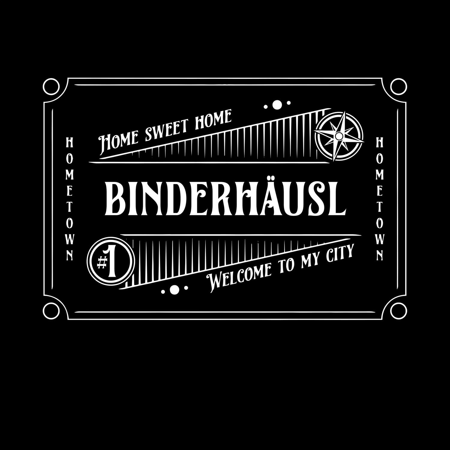 T-Shirt »Rockabilly« für den Ort »Binderhäusl«