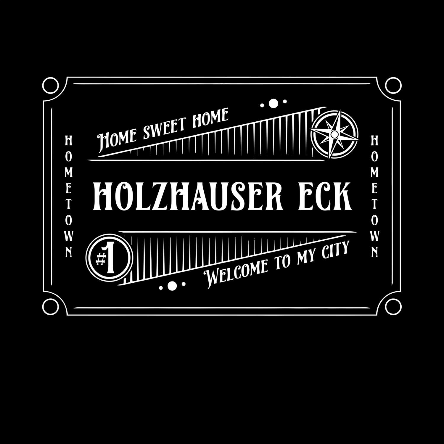 T-Shirt »Rockabilly« für den Ort »Holzhauser Eck«