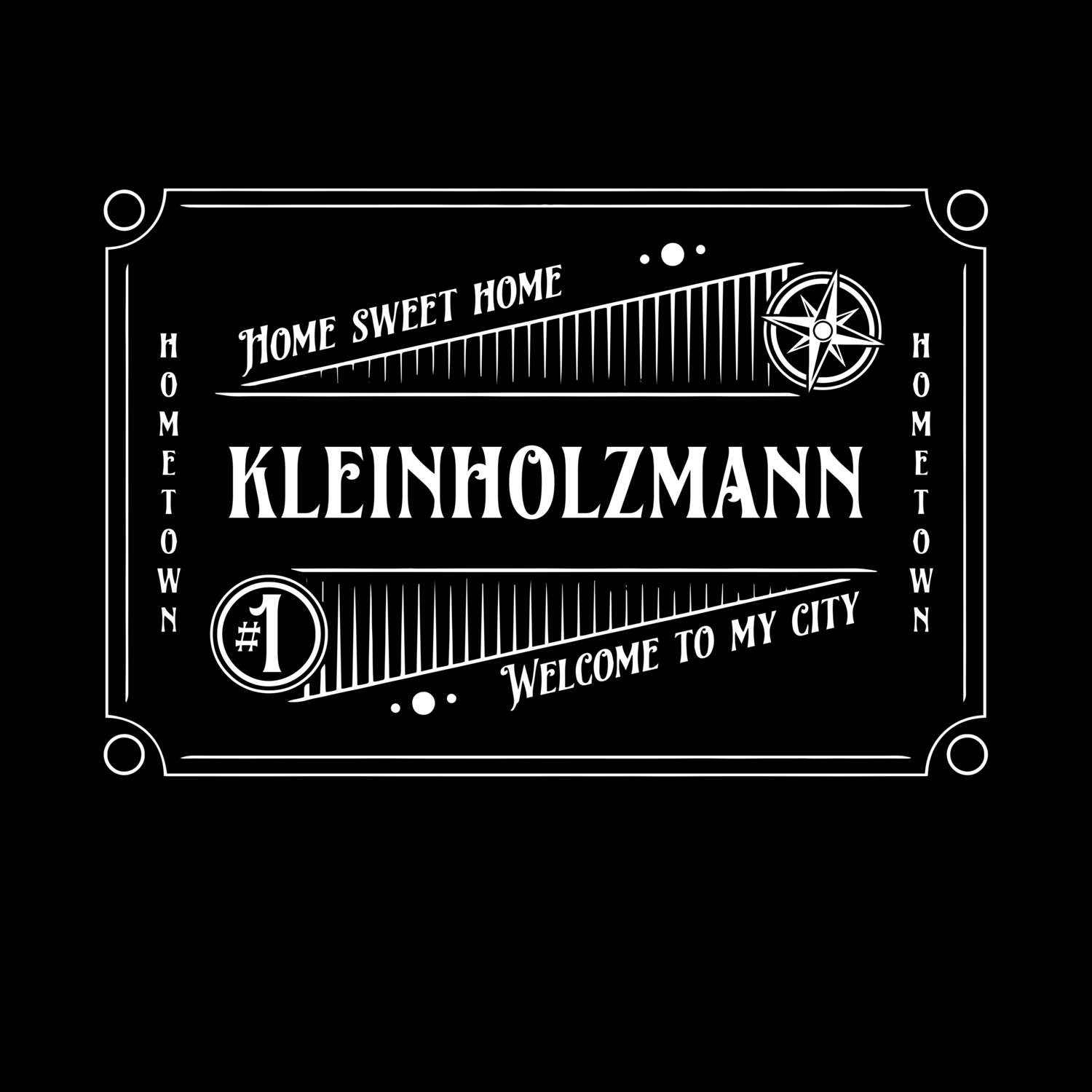 T-Shirt »Rockabilly« für den Ort »Kleinholzmann«