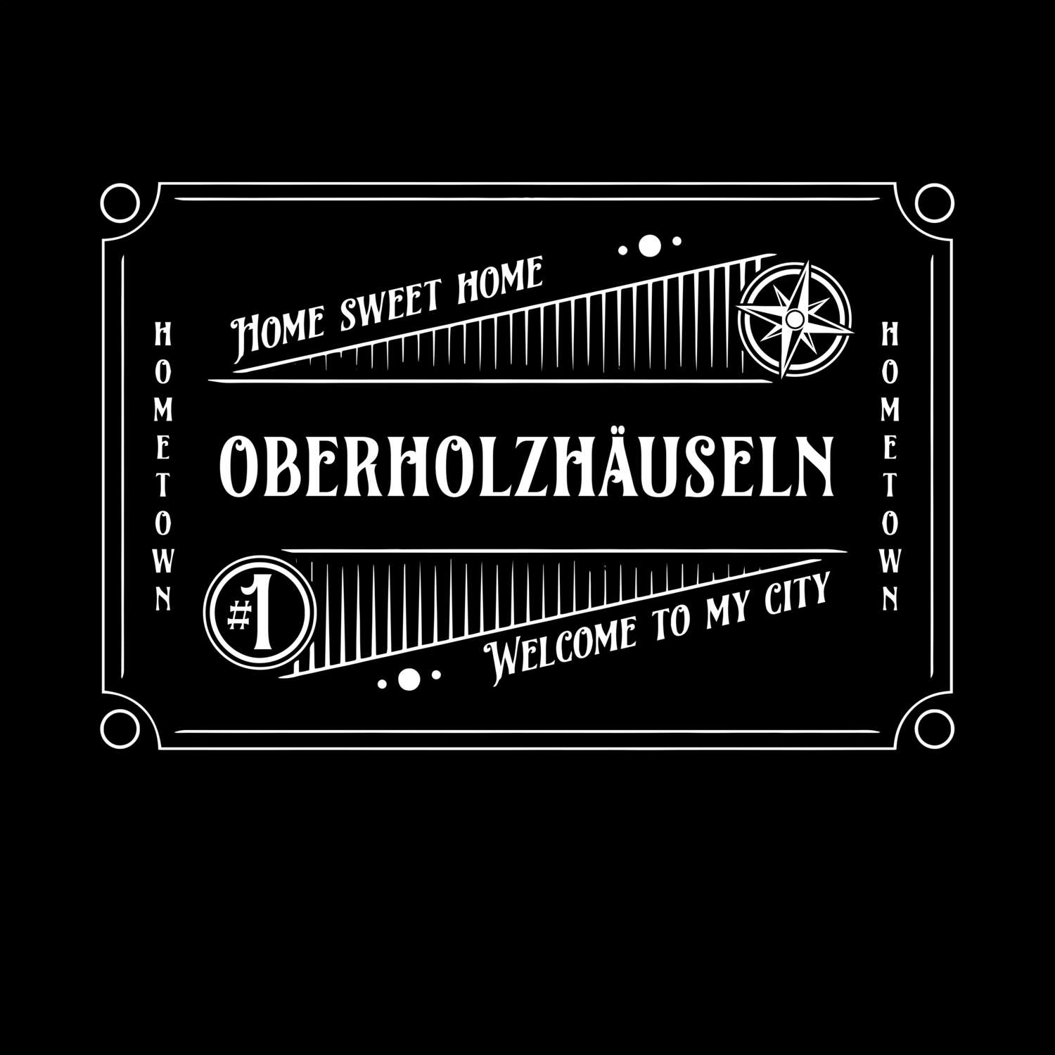 T-Shirt »Rockabilly« für den Ort »Oberholzhäuseln«