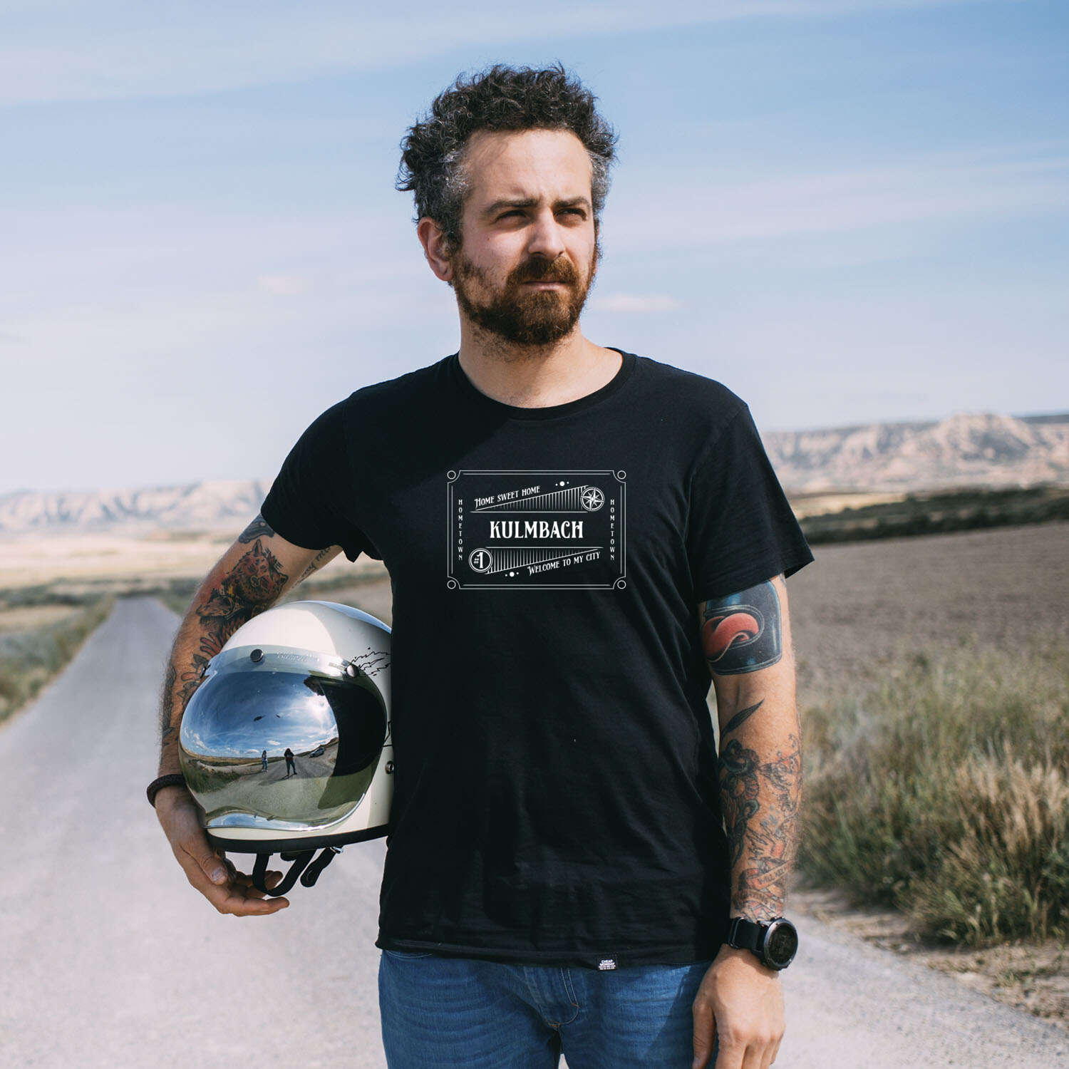 T-Shirt »Rockabilly« für den Ort »Kulmbach«